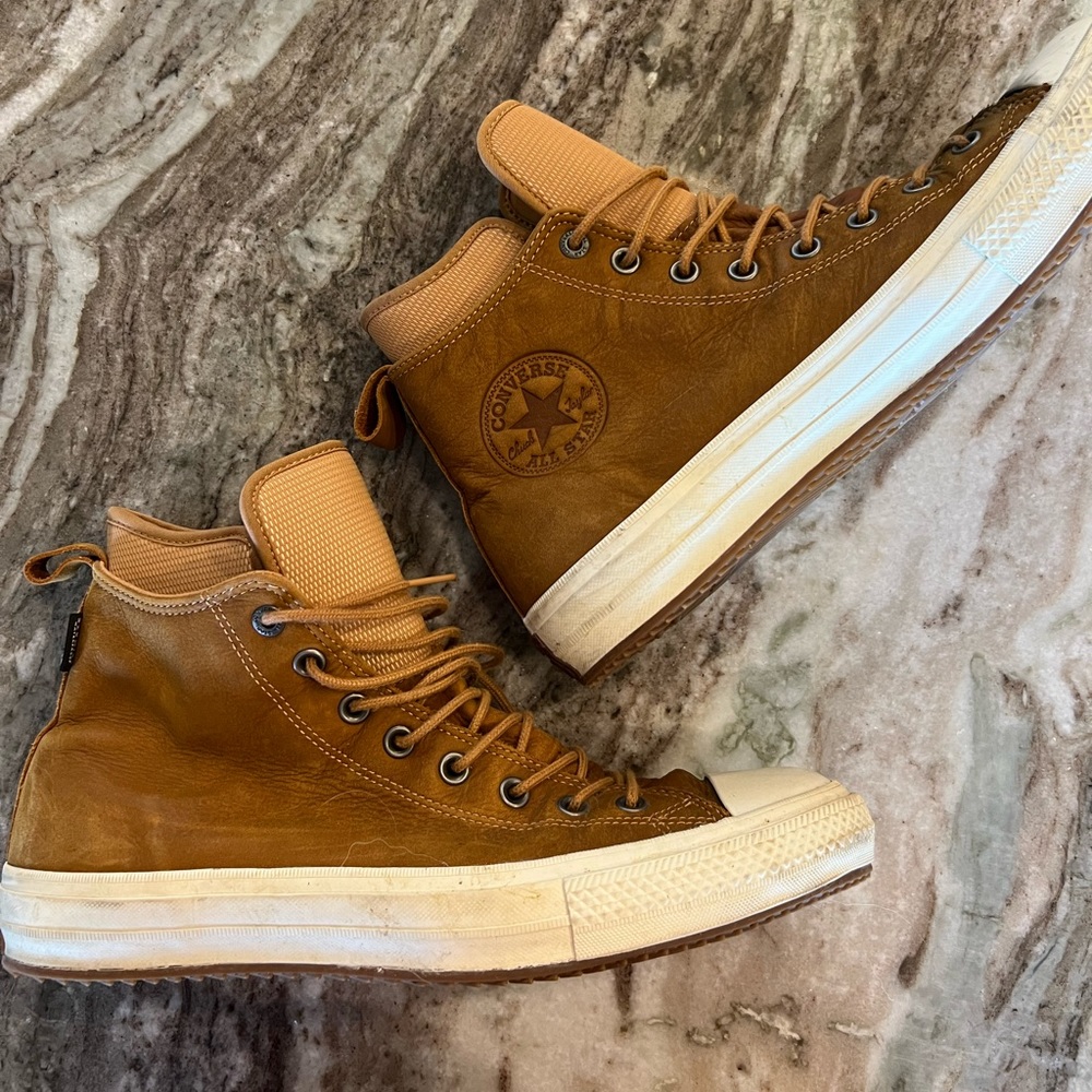 Converse Chuck Taylor All Star Waterproof Nubuck Boots Tan